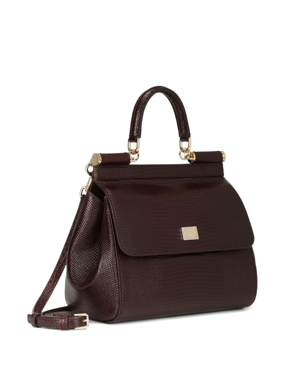 Dolce & Gabbana Sicily medium schoudertas Rood