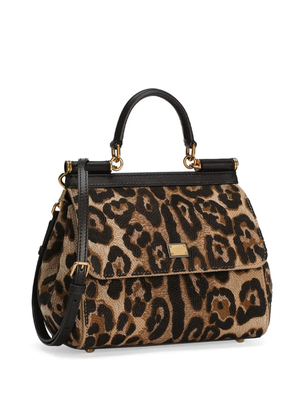 Dolce & Gabbana Sicily medium handtas Bruin