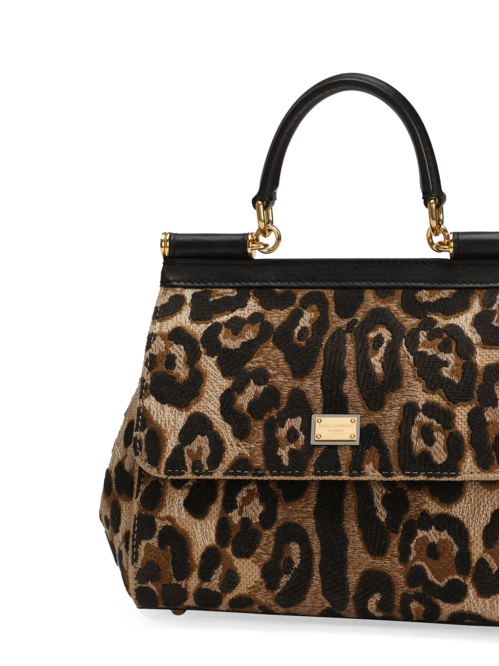 Dolce & Gabbana Sicily medium handtas Bruin