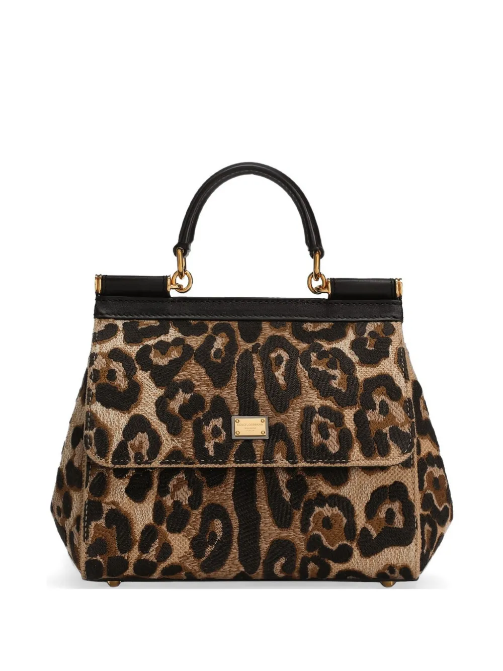 Dolce & Gabbana Sicily medium handtas Bruin