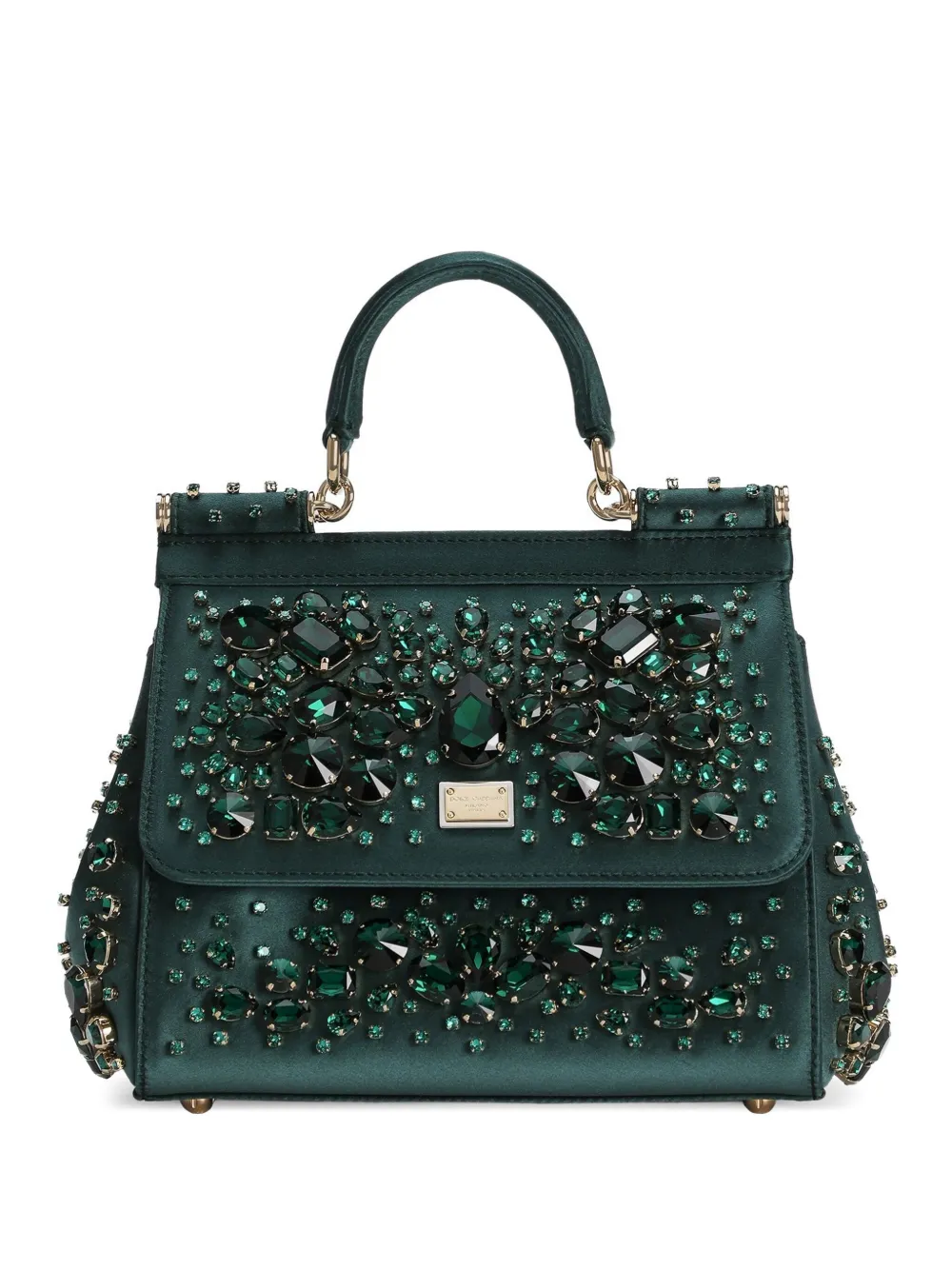 Dolce & Gabbana Sicily handtas Groen