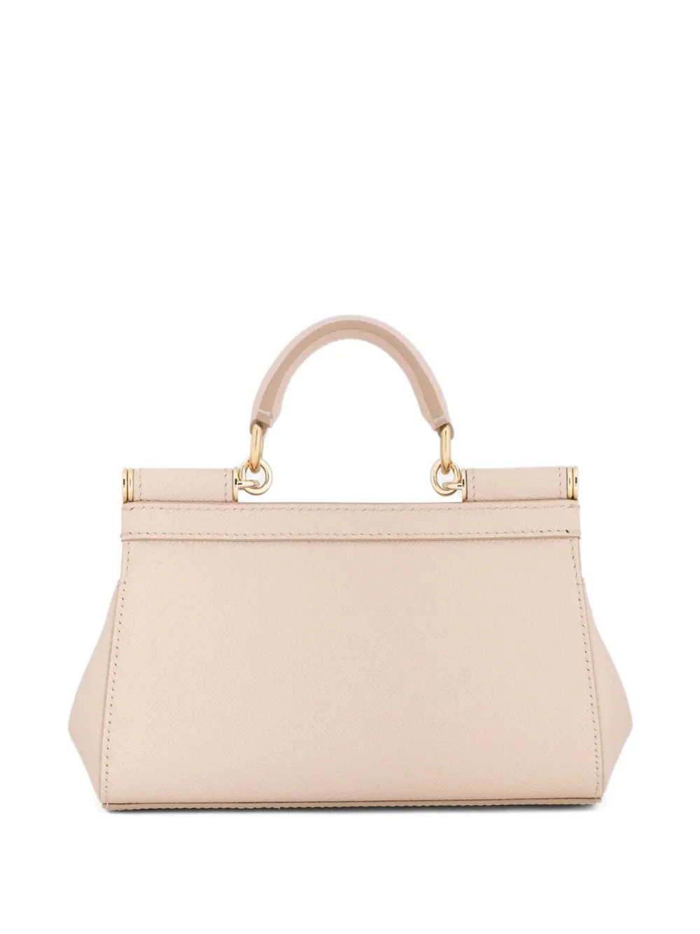 Dolce & Gabbana small Sicily leather tote bag - Roze