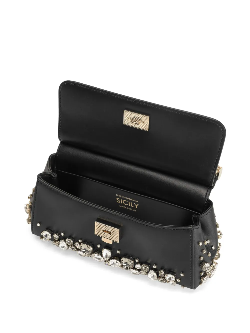 Dolce & Gabbana Sicily handtas Zwart
