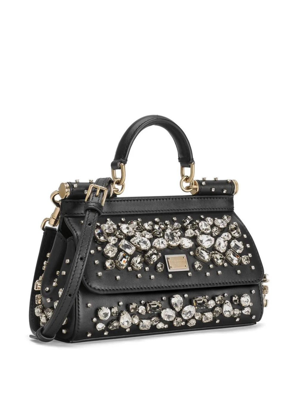 Dolce & Gabbana Sicily handtas Zwart