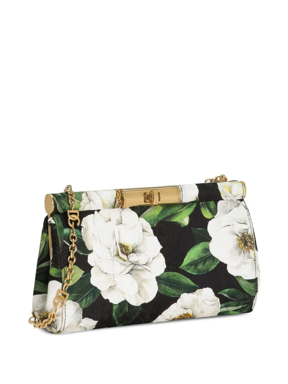 Dolce & Gabbana Gardenia Clutch In Schwarz
