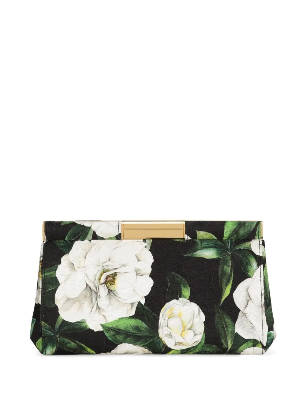 Dolce & Gabbana Gardenia Clutch In Schwarz