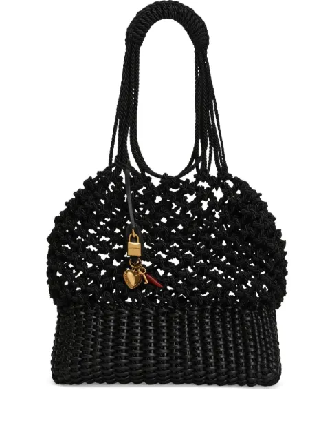 Dolce & Gabbana interwoven tote bag