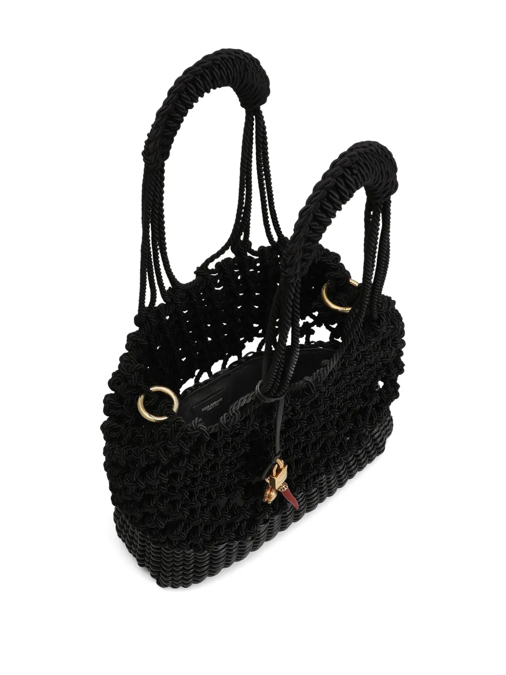 Dolce & Gabbana Geweven shopper Zwart