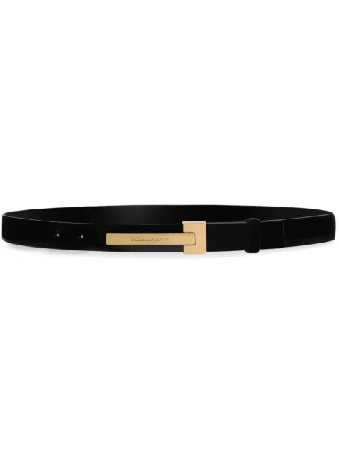 Dolce & Gabbana leather belt