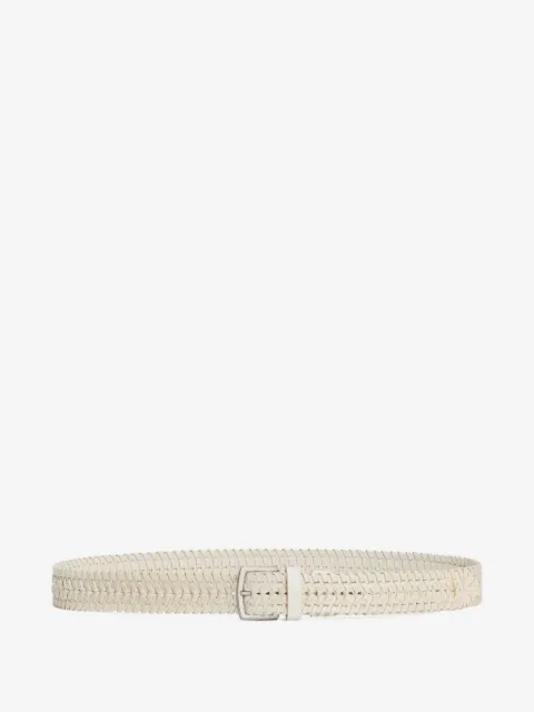 Dolce & Gabbana woven leather belt