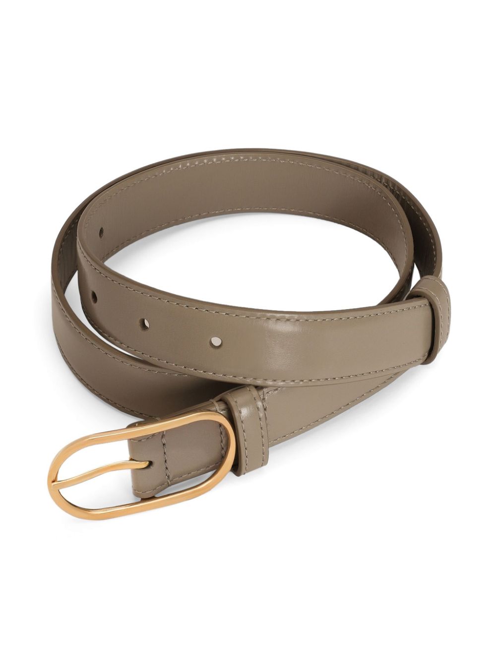 Dolce & Gabbana Leren riem - Beige