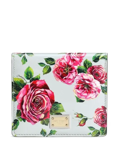 Dolce & Gabbana floral-print wallet