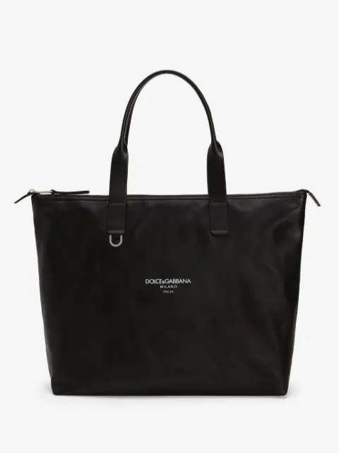 Dolce & Gabbana medium logo-print tote bag