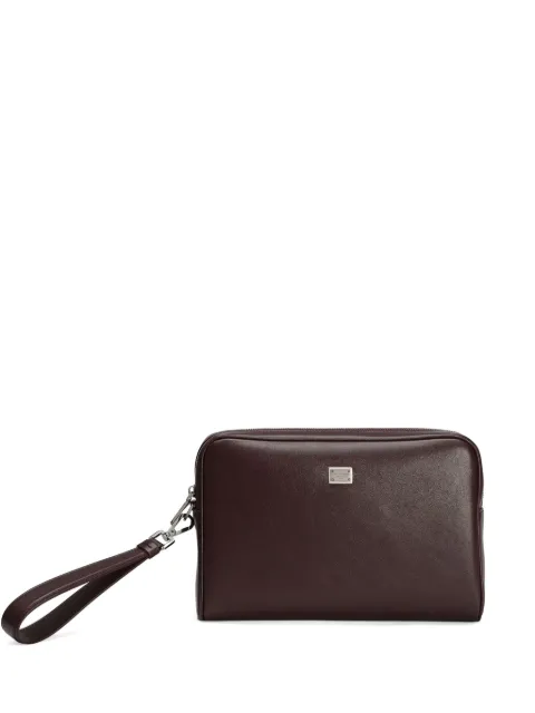 Dolce & Gabbana leather clutch bag