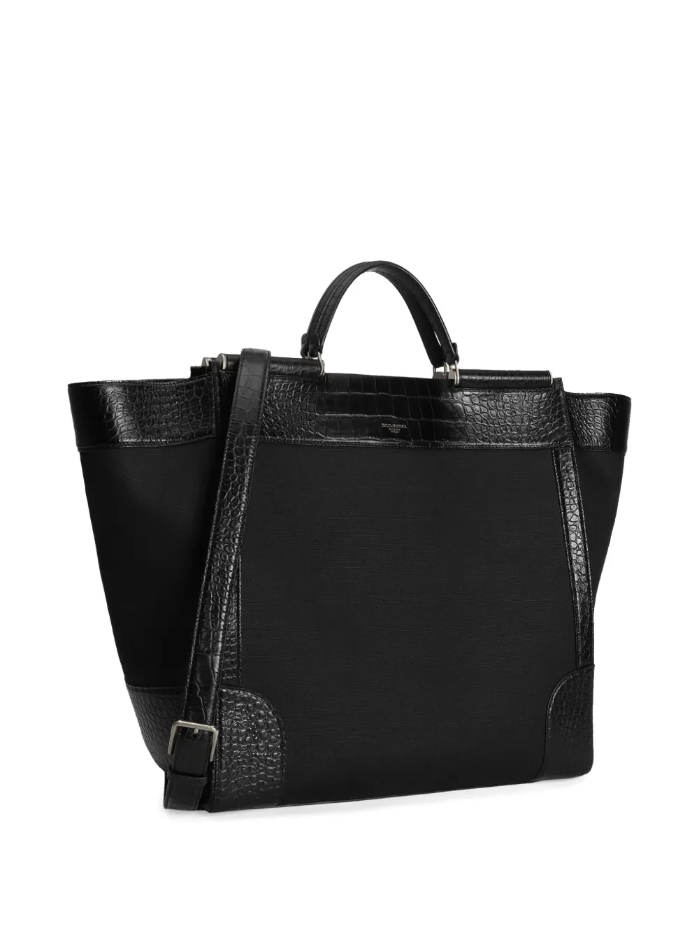 Dolce & Gabbana Leren shopper Zwart