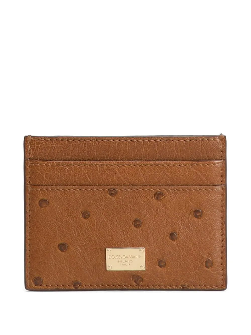 Dolce & Gabbana leather card holder | Brown | Image 1
