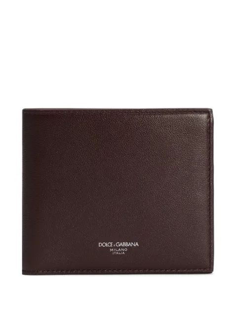 Dolce & Gabbana leather bi-fold wallet