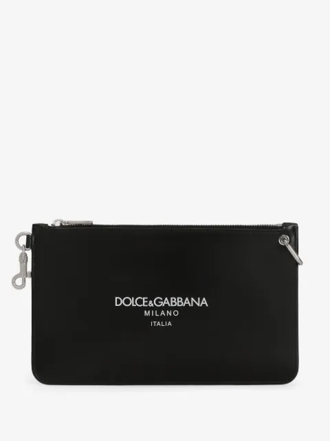Dolce & Gabbana Clutch mit Logo