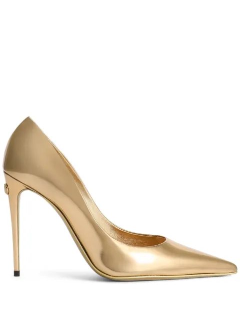 Dolce & Gabbana zapatillas con efecto metalizado