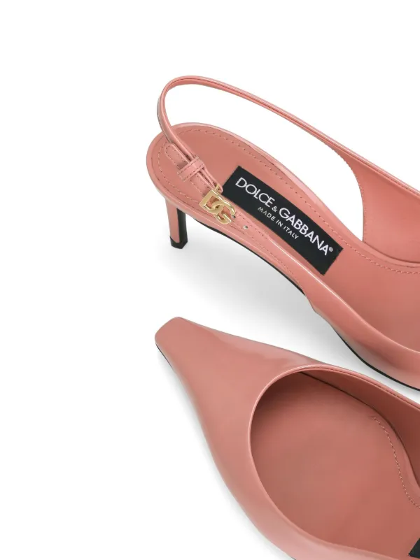Dolce & Gabbana Scarpin DNA Slingback Polido Com Salto 60mm | Rosa