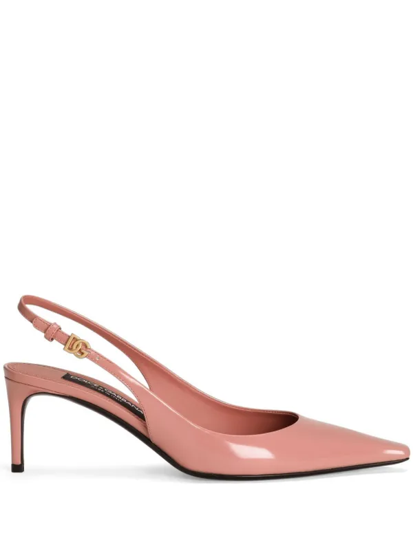 Dolce & Gabbana Scarpin DNA Slingback Polido Com Salto 60mm | Rosa
