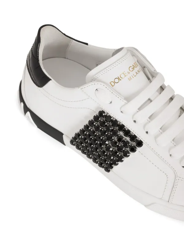 Dolce & Gabbana ラインストーン スニーカー | ホワイト | FARFETCH JP