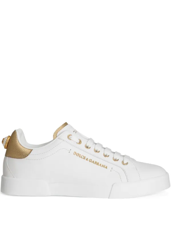 Dolce & Gabbana Portofino カーフスキン ナッパ スニーカー