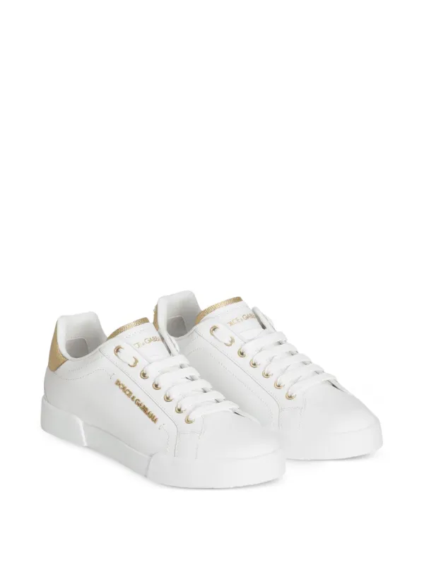 Dolce & Gabbana Portofino カーフスキン ナッパ スニーカー