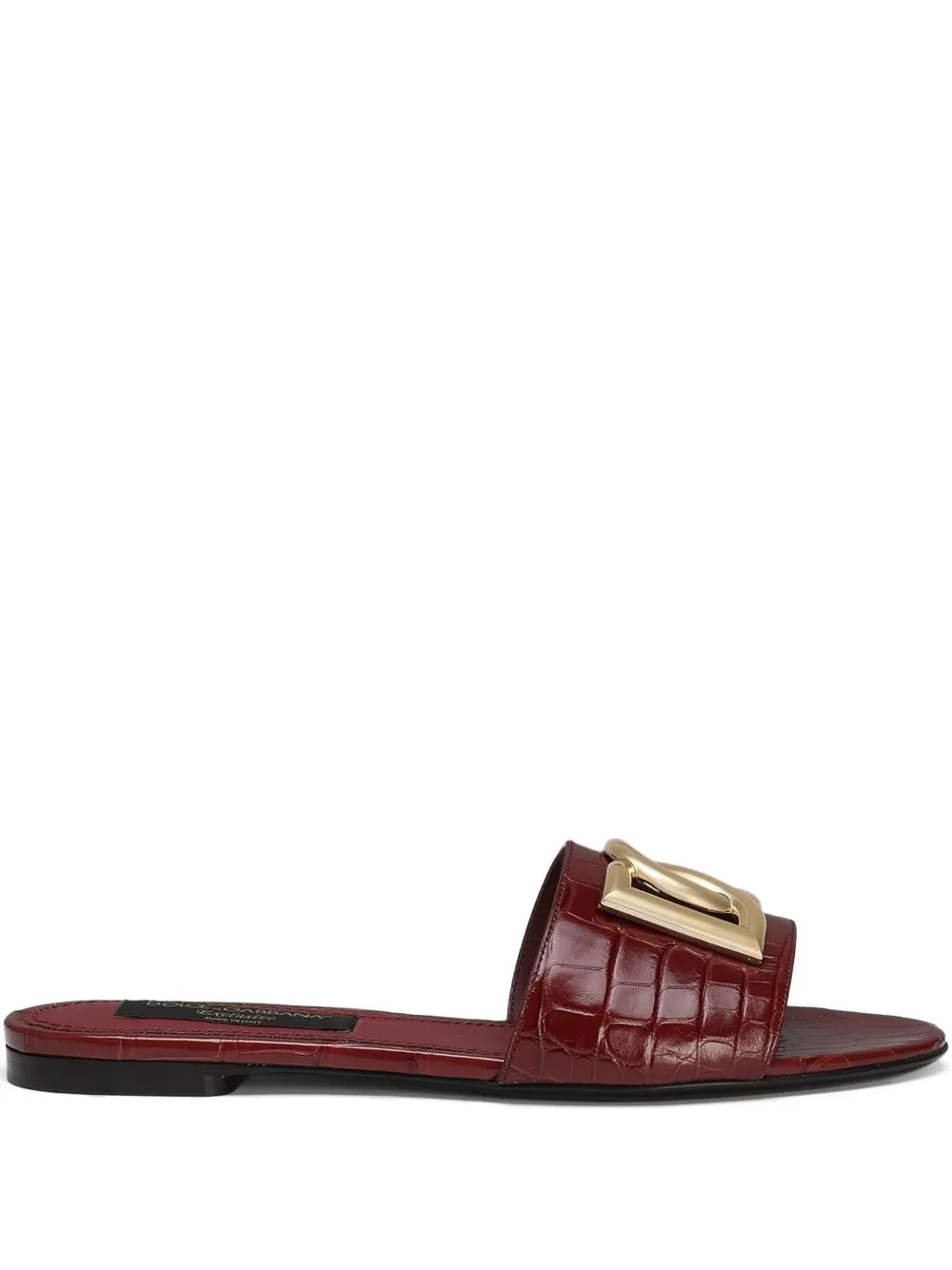 Dolce & Gabbana DG slides | Red | Image 1