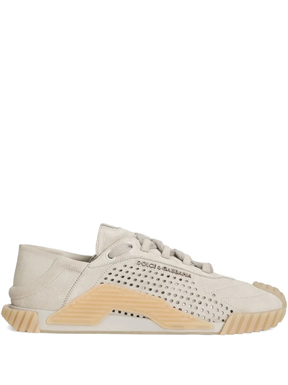 Dolce & Gabbana suede sneakers Neutrals