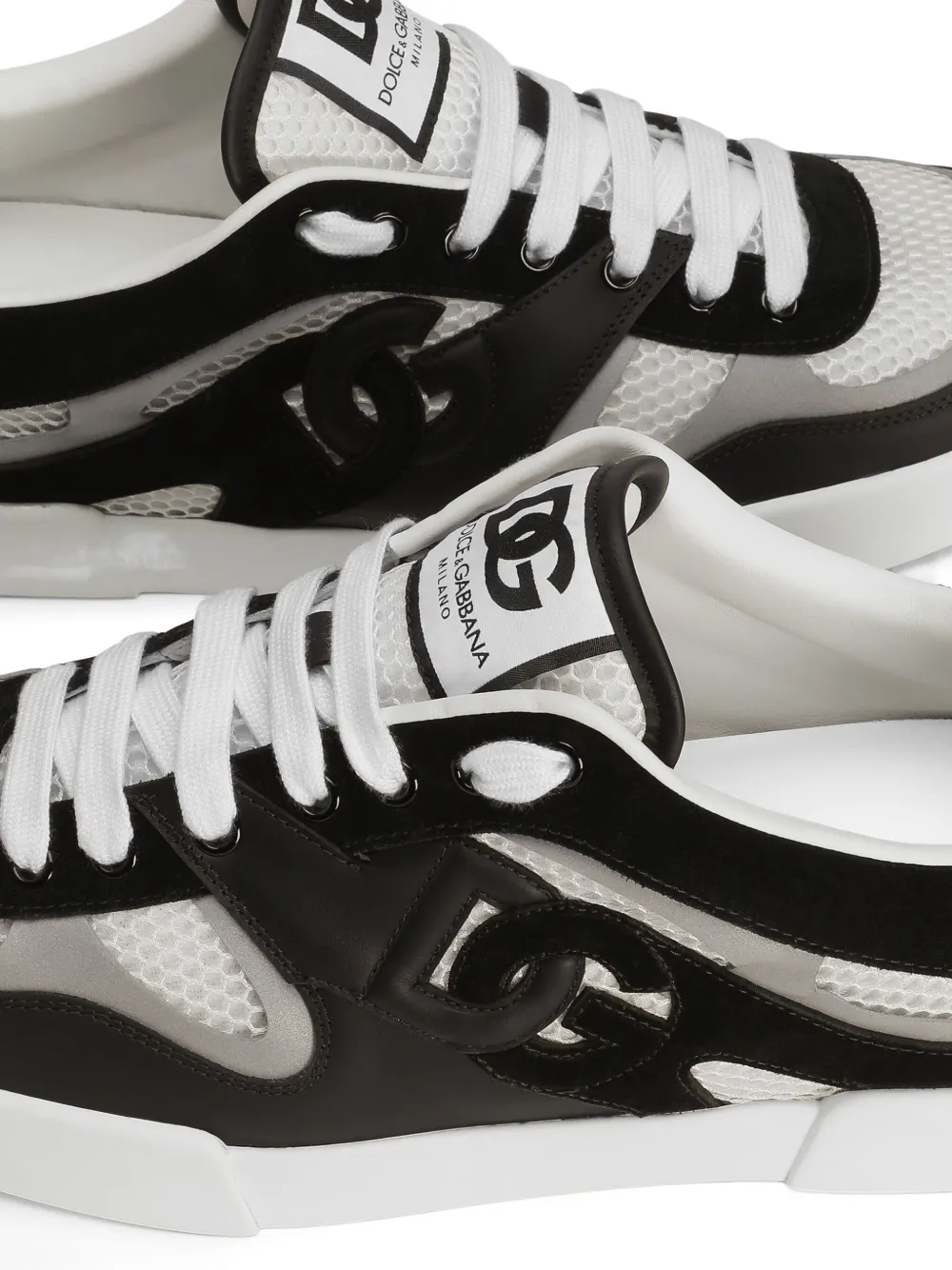 Dolce & Gabbana panelled sneakers Black