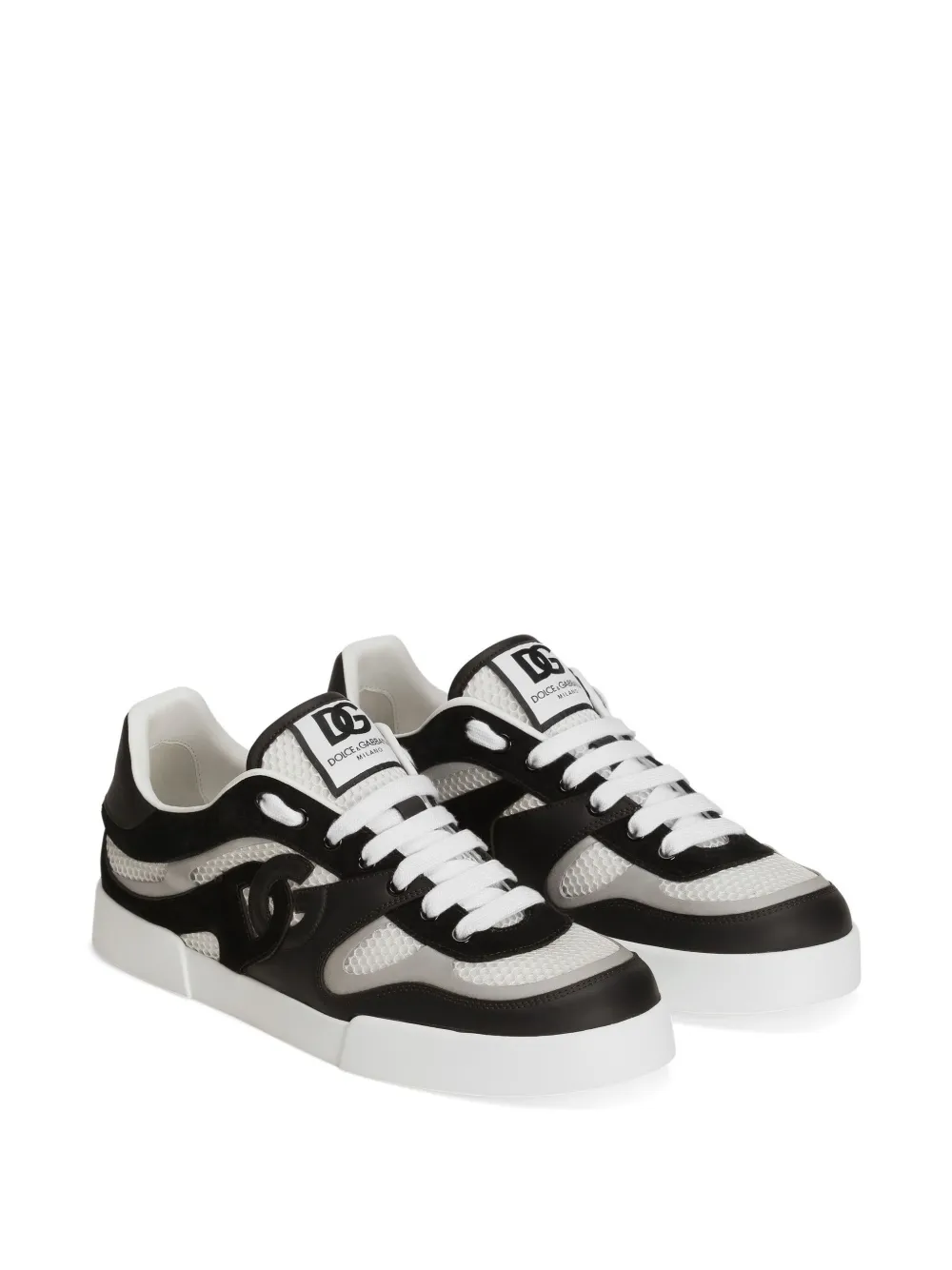 Dolce & Gabbana panelled sneakers - Zwart