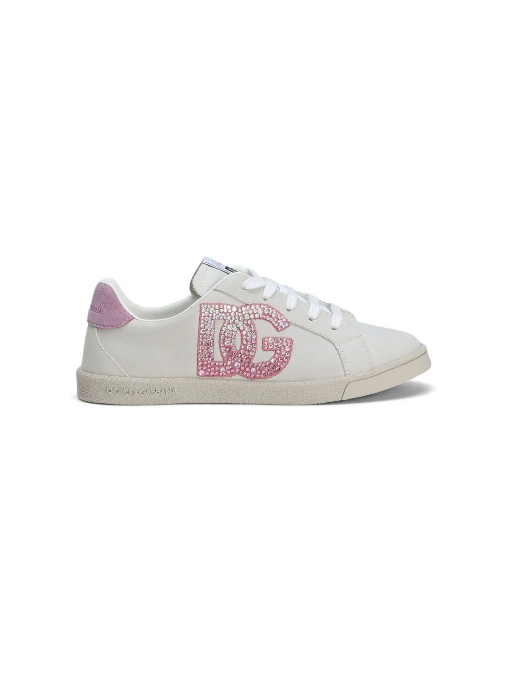 Dolce & Gabbana Kids logo-appliqué sneakers White