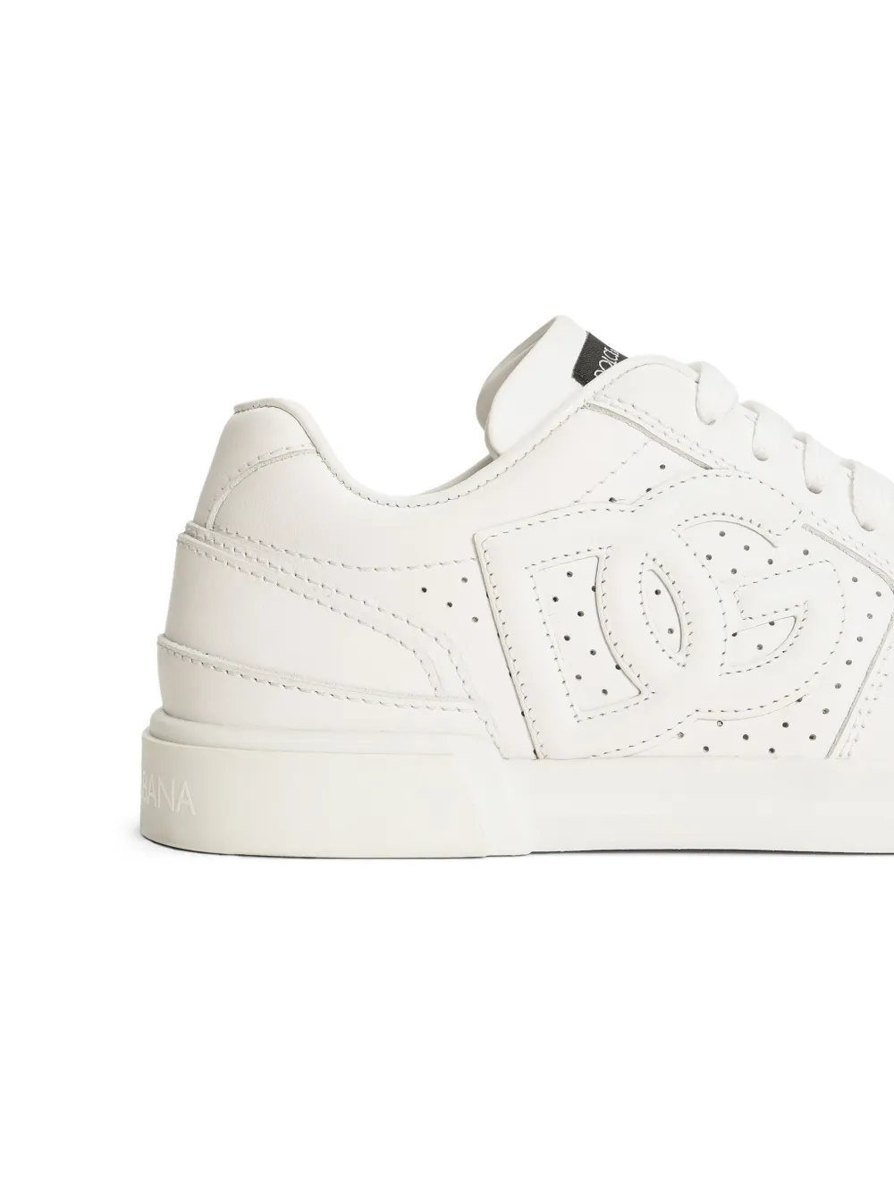 Dolce & Gabbana Kids Sneakers met logo-reliëf Wit