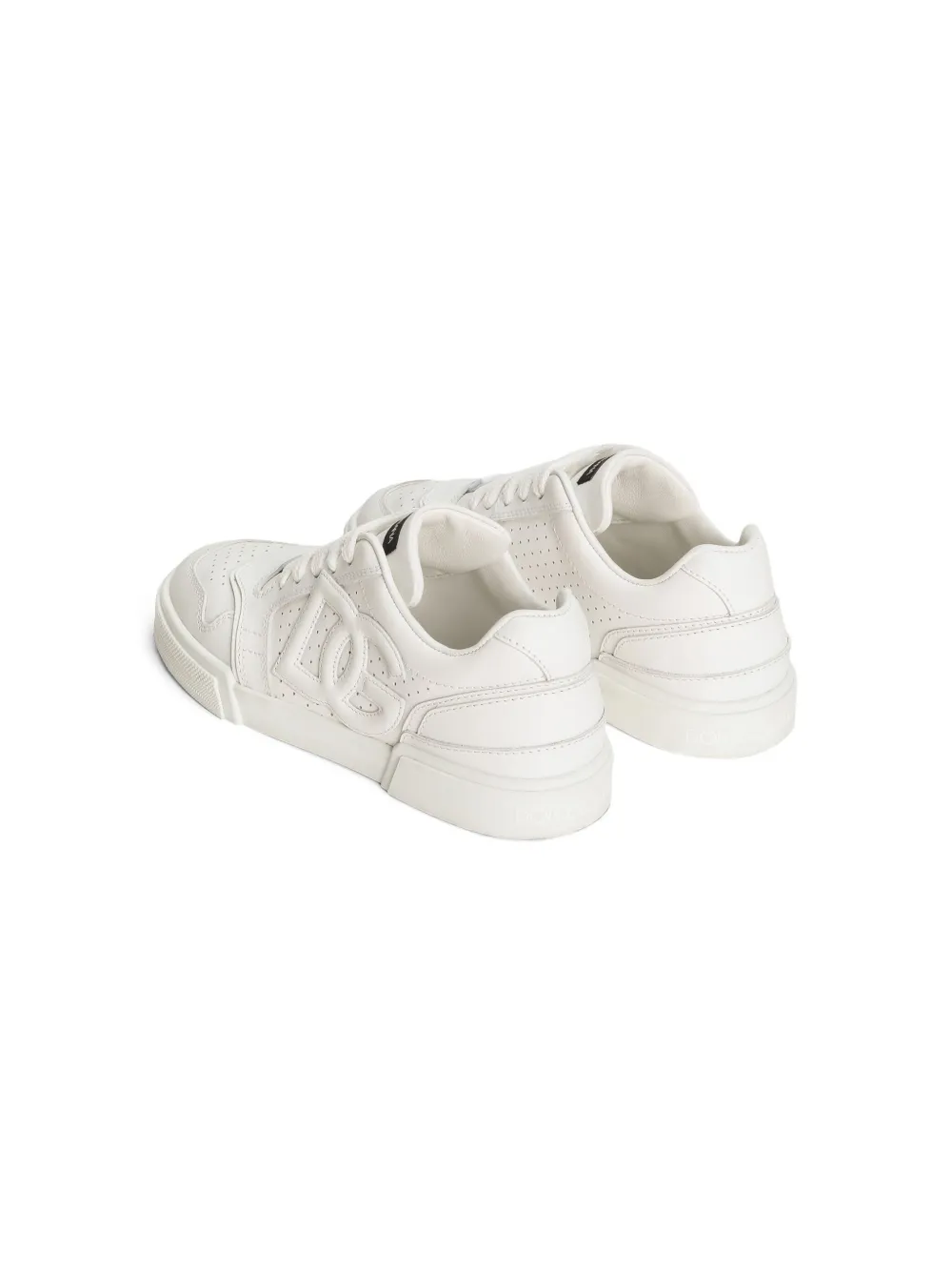 Dolce & Gabbana Kids Sneakers met logo-reliëf Wit