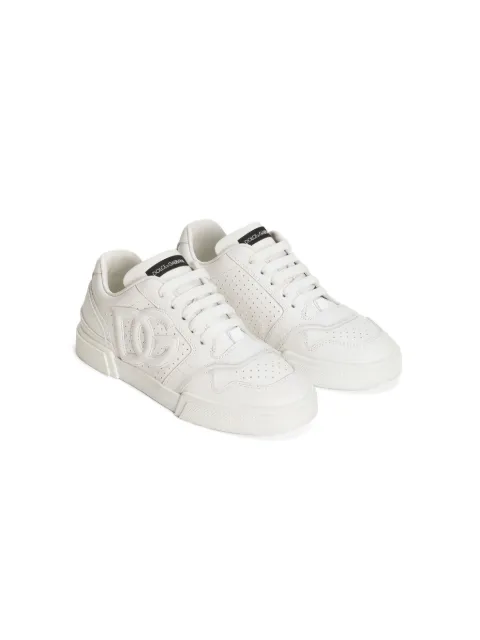 Dolce & Gabbana Kids tenis con logo en relieve