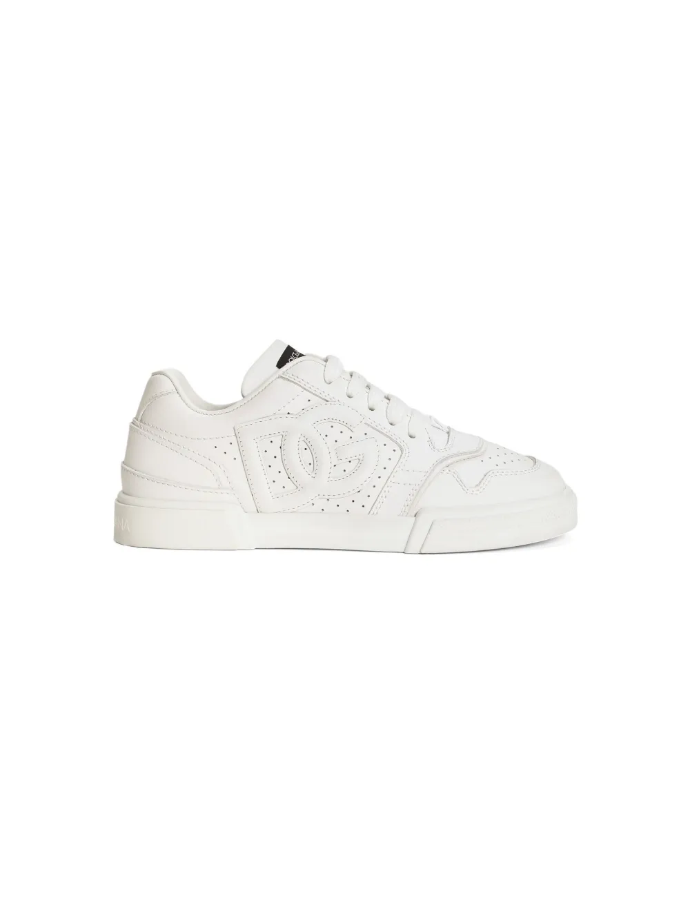 Dolce & Gabbana Kids Sneakers met logo-reliëf - Wit