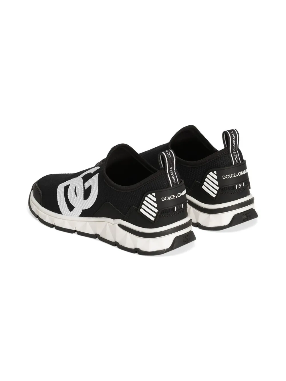 Dolce & Gabbana Kids logo-print sneakers Black