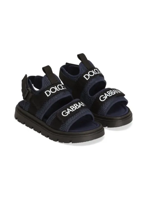Dolce & Gabbana Kids sandaler med logotyp