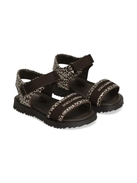 Dolce & Gabbana Kids logo-print sandals 