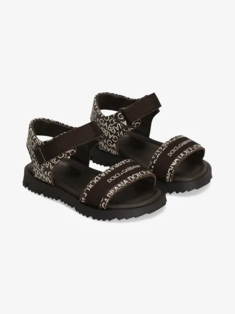 Dolce & Gabbana Kids logo-print sandals