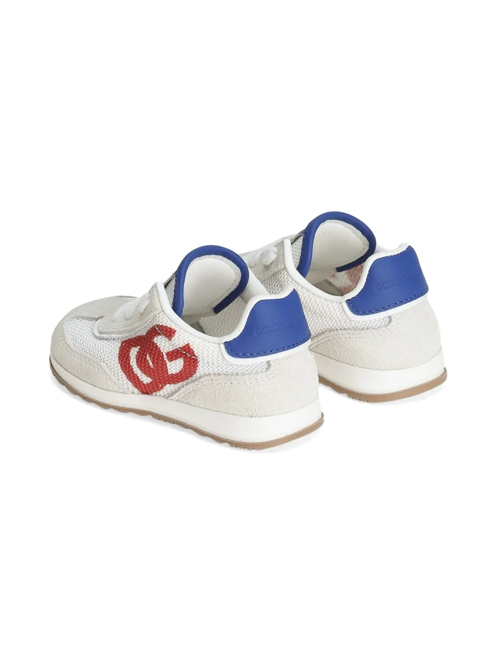 Dolce & Gabbana Kids Sneakers met logoprint Beige