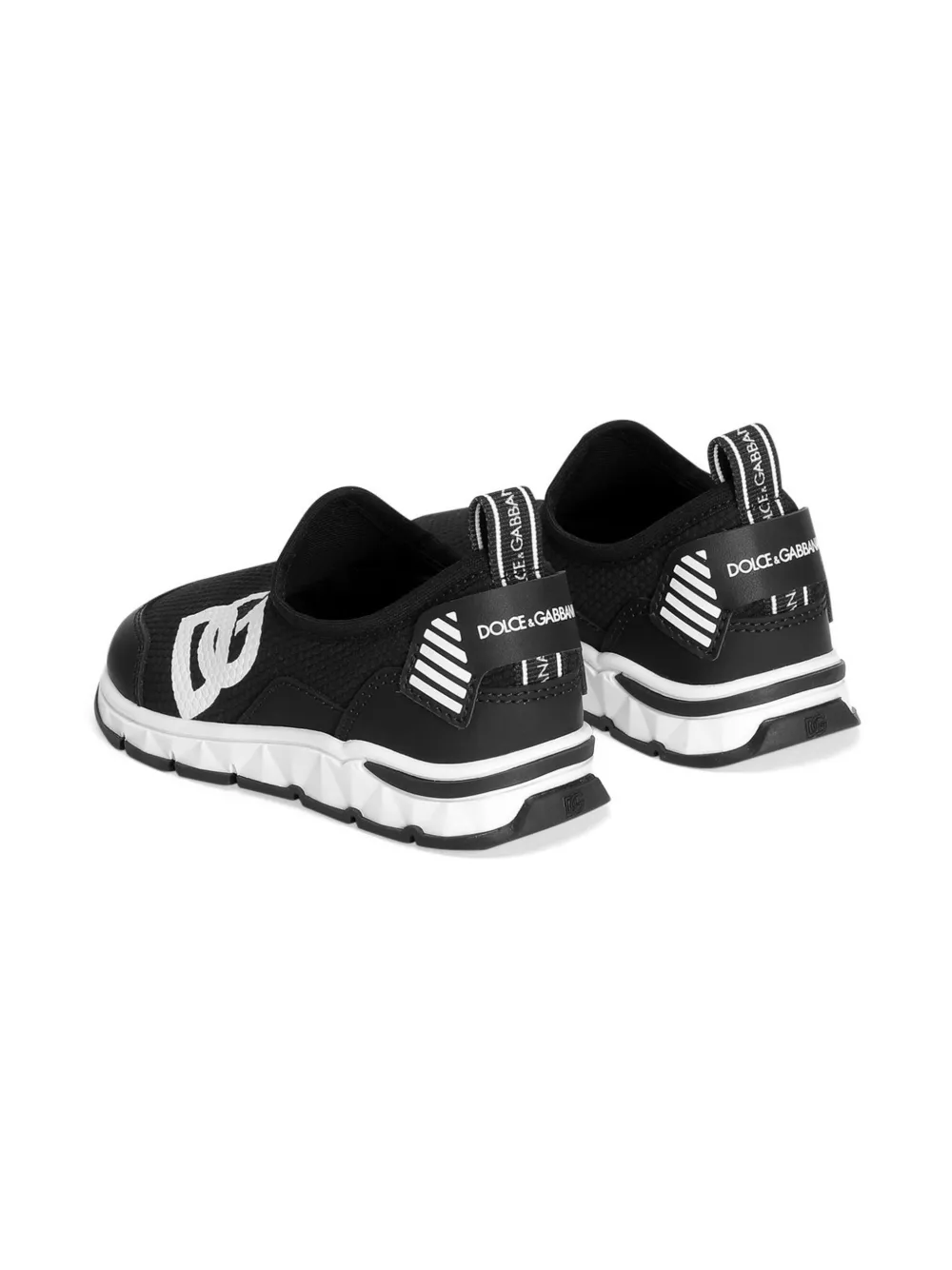 Dolce & Gabbana Kids logo-print sneakers Black