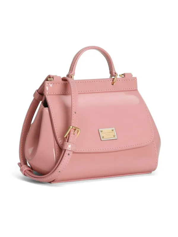 【関税＆送料込み】Dolce & Gabbana Small 'Sicily' Pink Leat Small Sicily handbag in Pink for Women | Dolce&Gabbana® US