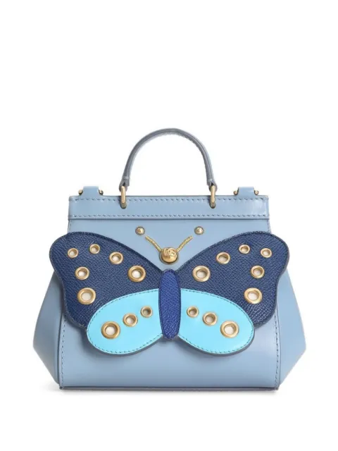 Dolce & Gabbana Kids leather shoulder bag 