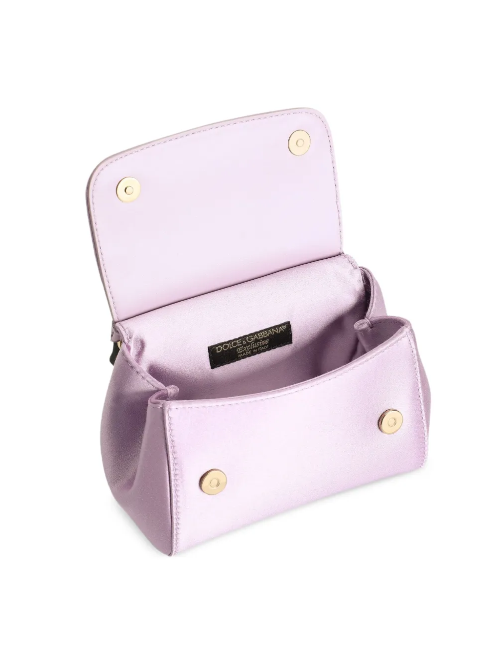 Dolce & Gabbana Kids Sicily shopper Paars