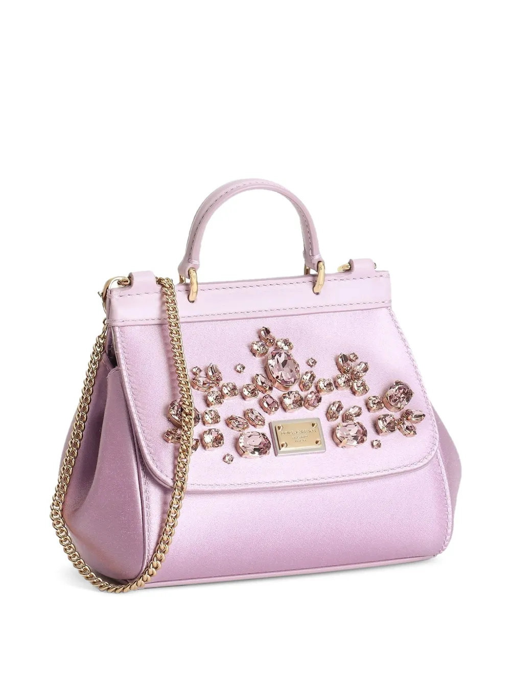 Dolce & Gabbana Kids Sicily shopper Paars