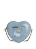 Dolce & Gabbana Kids heart-shape shoulder bag - Blue