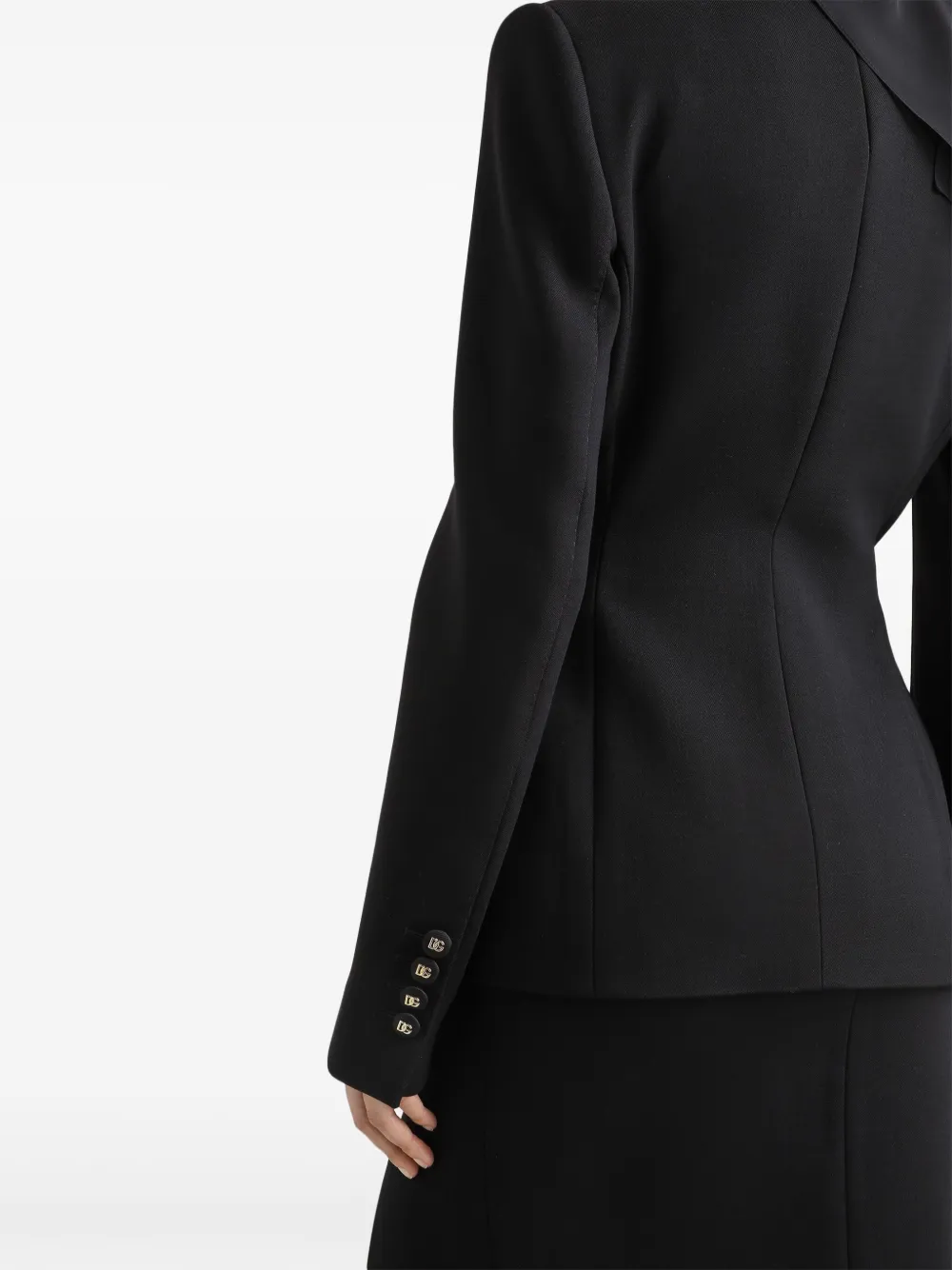 Dolce & Gabbana Peak-lapels Blazer In Black