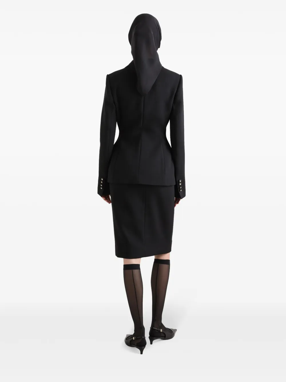 Dolce & Gabbana Peak-lapels Blazer In Black
